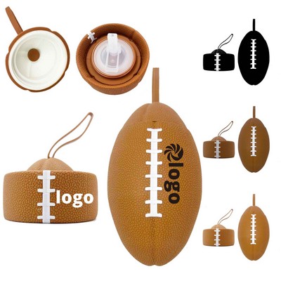 Custom Ultimate Premium Foldable 25oz Football Rugby Water Bottle