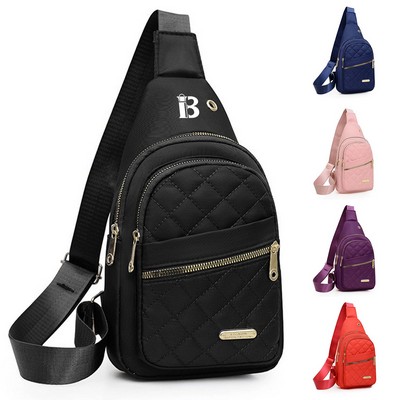 Multi-Pocket Fanny Pack w/ Zipper Closure