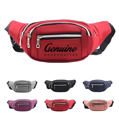 Outdoor Sports Fanny Pack with Front Pocket