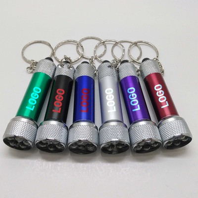 5 LED Metal Flashlight with Explosion Proof Batteries