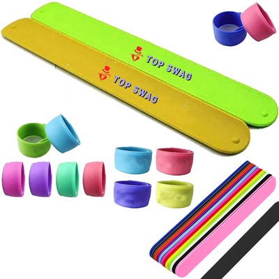 Custom Silicone Slap Bracelet