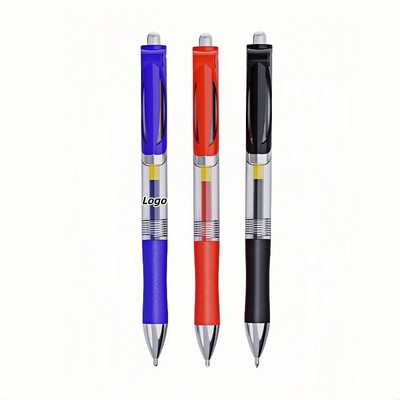Retractable Gel Ink Pen for Office and Student Use