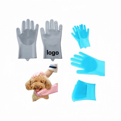Multi Purpose Silicone Scrubbing Glove