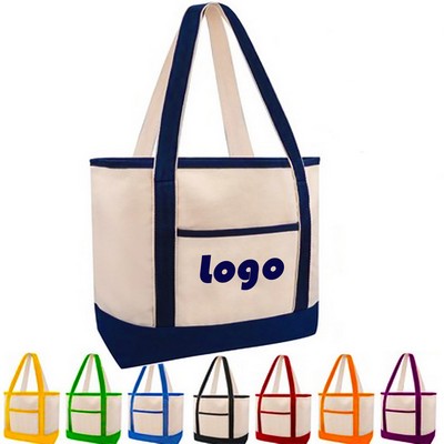Jumbo Canvas Grocery Tote