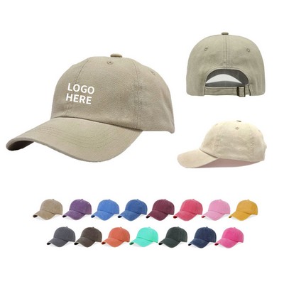 Stylish Vintage Washed Cotton Baseball Caps