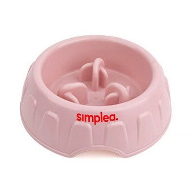 Slow Feeder Dog Bowl Anti-Chocking