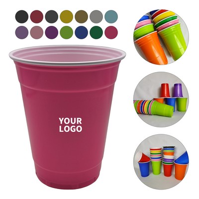 PP Plastic Sixteen Ounce Reusable Party Cup