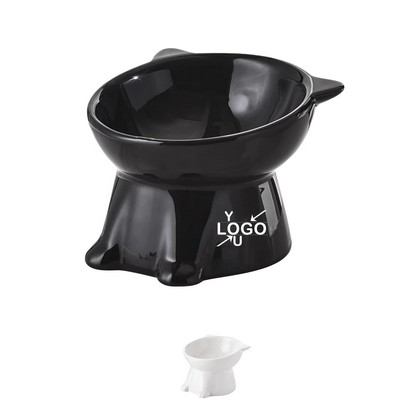 Cat Ear Ceramic Food Bowl
