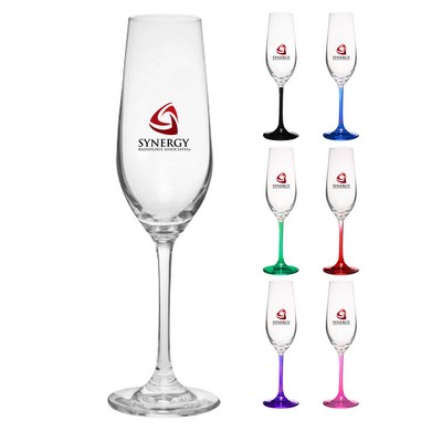 8 oz. Lead Free Crystal Champagne Glasses