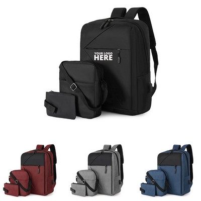 Men's Three Piece Computer Backpack