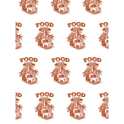 One Color 1-Sided Food Safe Paper (12" x 16")