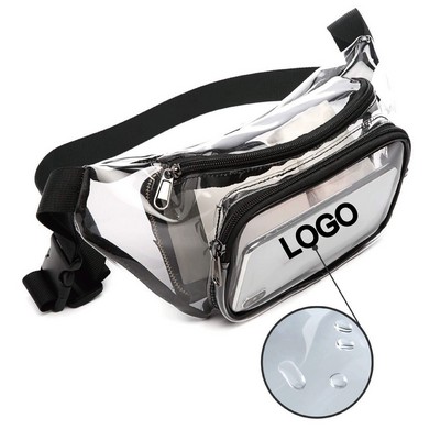 Transparent PVC Waist Bag Fitness Waterproof Storage Bag
