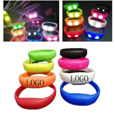 All-Silicone Led Glowing Wristband