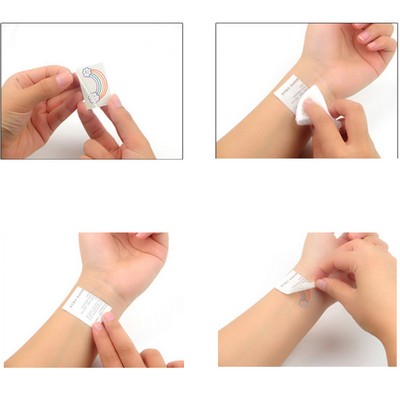Rainbow Tattoo Stickers