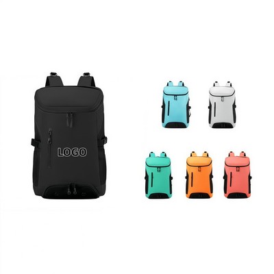 Large Capacity Badminton Tennis Backpack with Shoe Compartment