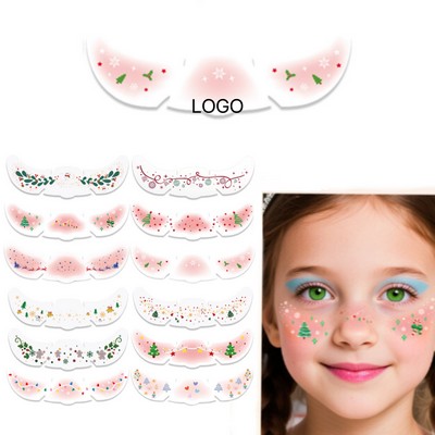 Christmas Face Stickers