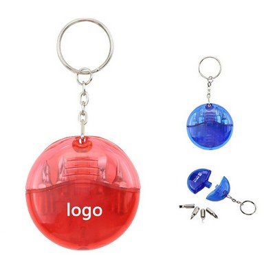 Mini Keychain Multi-Tool Screwdriver Set