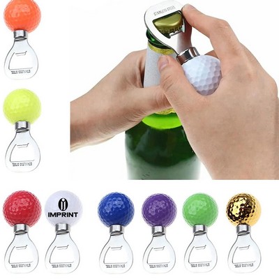 Golf Ball Shaped Bottle Opener