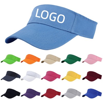 Cotton Twill Sun Visor