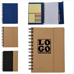 Eco Spiral Notebook with Pen(Ocean)
