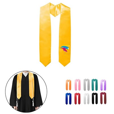 Full Color Graduation Sash for Adults