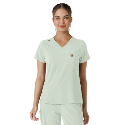Carhartt Scrubs - Force Cross-Flex - Women's One-Pocket Tuck-In Top