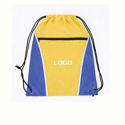 Polyester Recycled Bag With Zipper Pocket