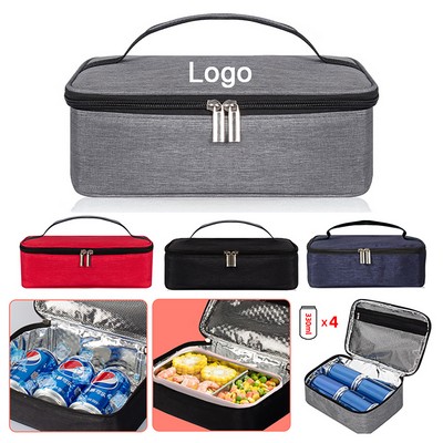 Petty Portable Reusable Mini Small Lunch Box Snack Bag Insulated