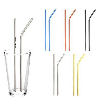 Straight Stainless Steel Straws