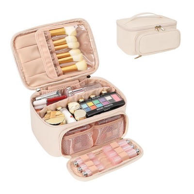 Multilayer Makeup Bag