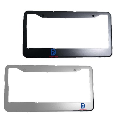 Stainless Steel License Plate Frame