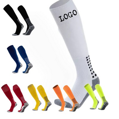 Anti-Slip Soccer Athletic Crew Long Socks