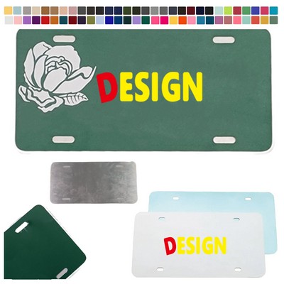Aluminum License Plate