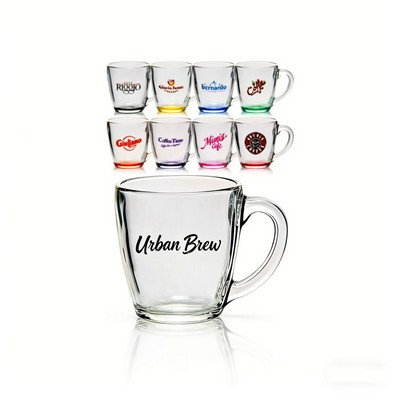 15.5 Oz. Tapered Glass Coffee Mug