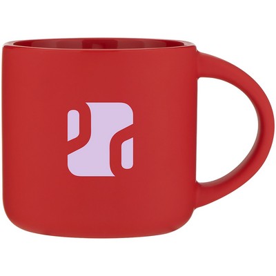20 oz Minolo Ceramic Coffee Mug (Matte Red)