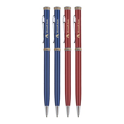 Union Printed - Classico Gold Metallic Twist Metal pen