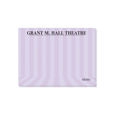 4" W x 3" H - Sticky Note (25 Sheets)