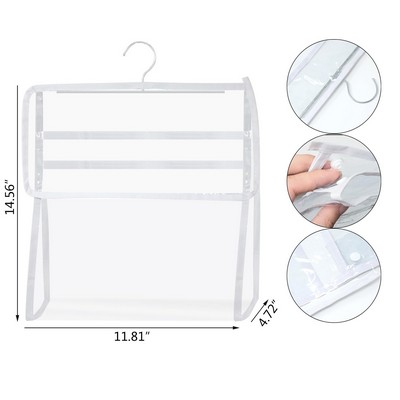 Transparent Hanging Bathroom Wash Bag