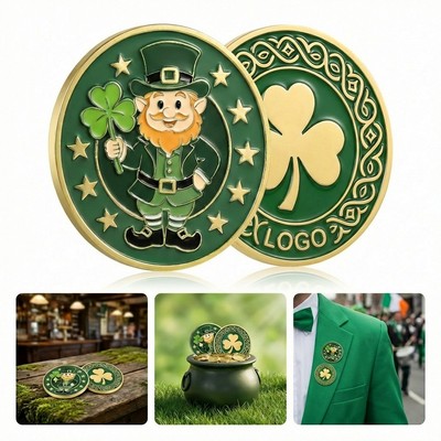 Custom-Shaped Die-Struck Challenge Coin