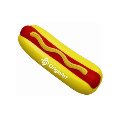 PU Stress Hot Dog
