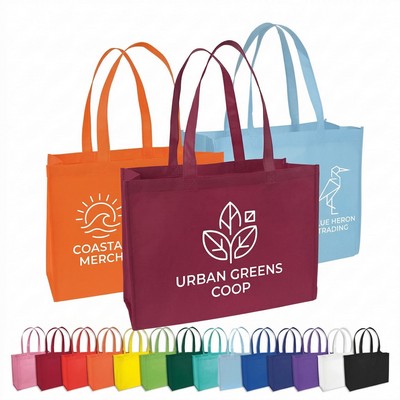 Large Custom Logo Grocery Tote