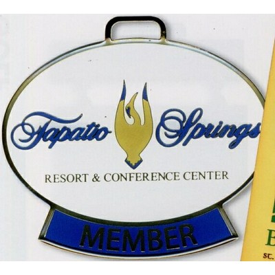 Royal Etched Luggage Tag (Up To 2")