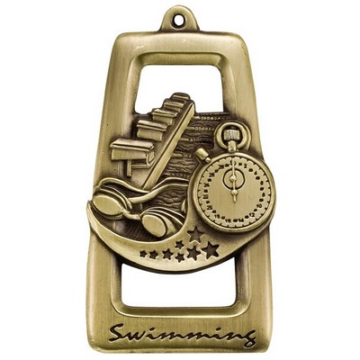 Medal, "Swimming" Star Blast