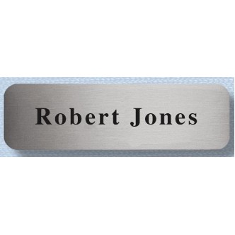 Quick Ship Personalized Metal Badges (2 1/2"x3/4")