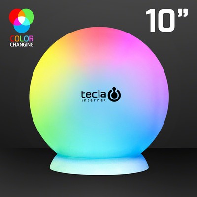 10" Floating LED Ball with Charger & Remote