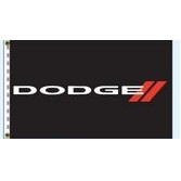Authorized Dealer Free Flying Drape Flags (Dodge®) (2.5' x 3.5')