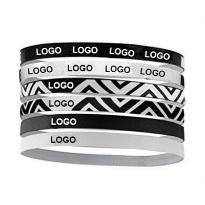 Sweat-Wicking Silicone Sports Bands