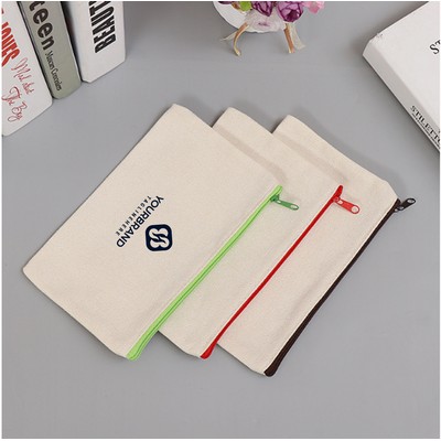 Canvas Pen Bag Stationery Bag