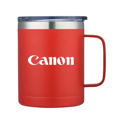 14 Oz. Hot/Chilled Stainless Powder Coated Finish Thermal Mug