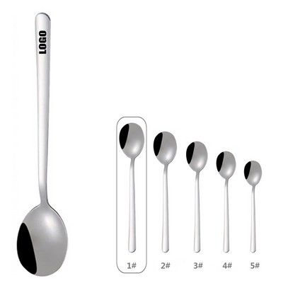 7.99" Silver Dessert Coffee Spoon